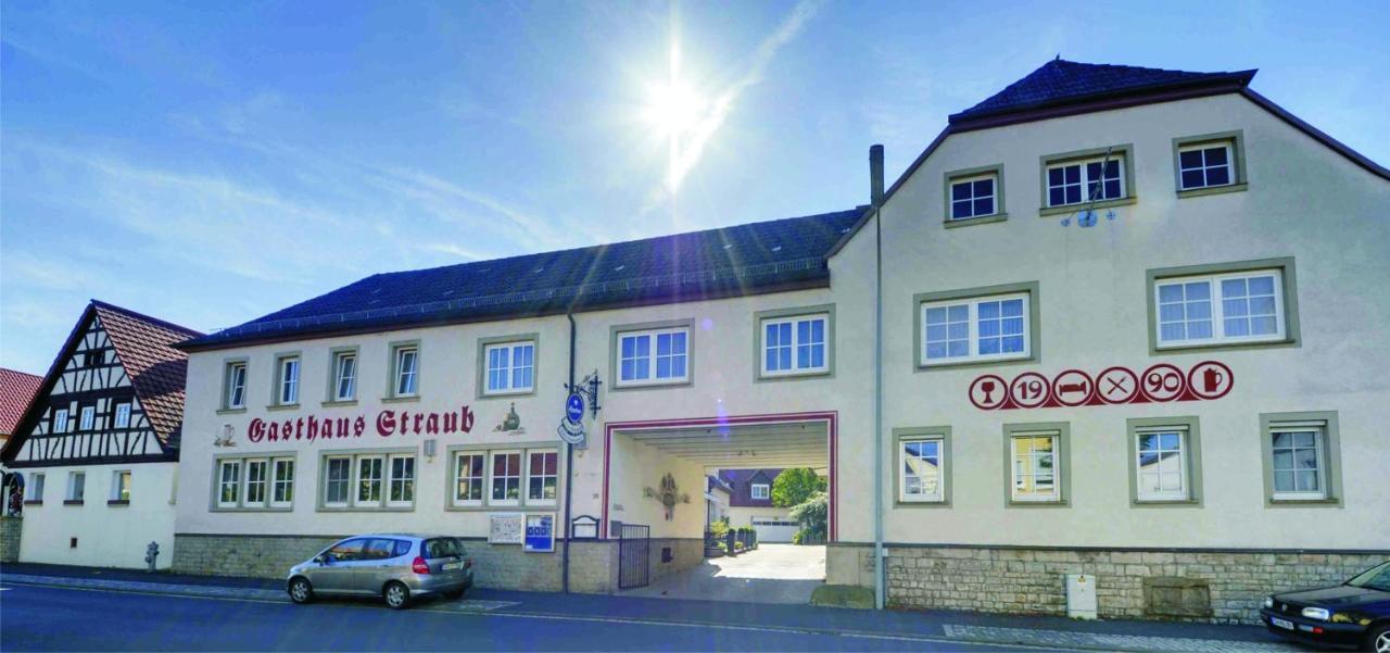 Gasthaus Straub Grettstadt Buitenkant foto